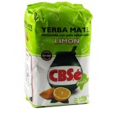 Yerba mate con sabor a limon CBSE 500 gr